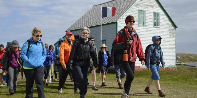 Tour Visite guidée de l'île aux marins, organisé par le CRT avec Jean-Pierre comme guide de la journée, Saiint-Pierre, le 21 juillet 2016