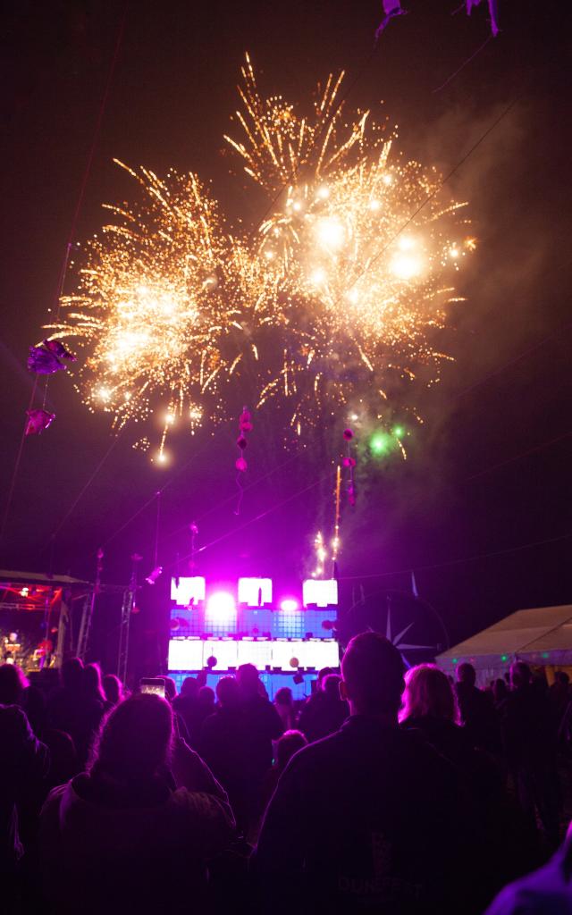 Dunefest feux d'artifices 1